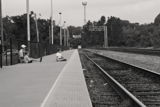 Waiting on the Train